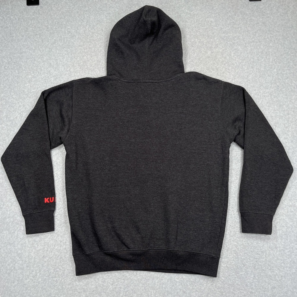 Kuiu Ultralight Hunting Hoodie Mens Medium M Charcoal Gray Pullover Drawstring - Picture 2 of 13